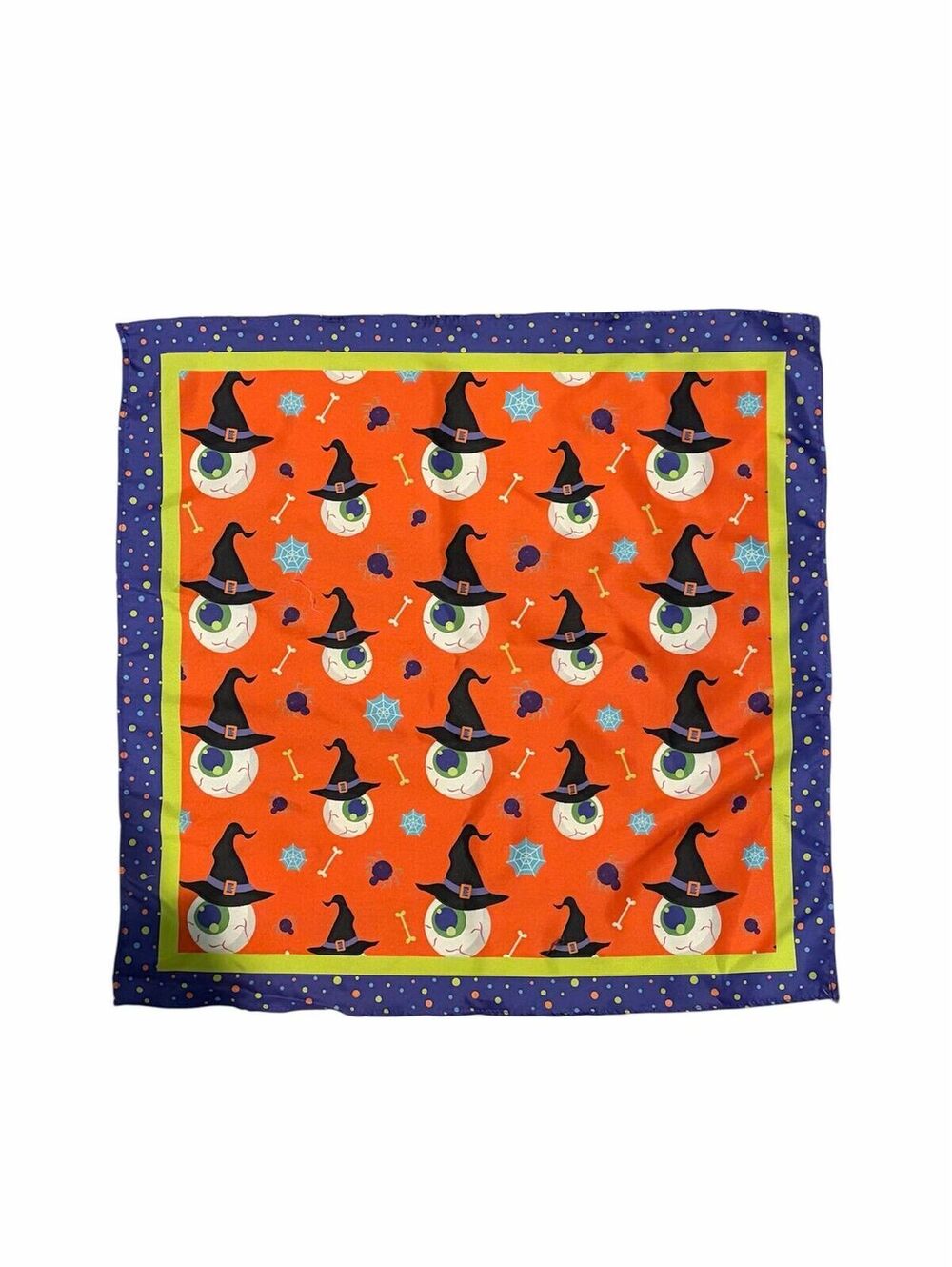 PupBox Thrills & Chills Halloween Dog Bandana Large NWT